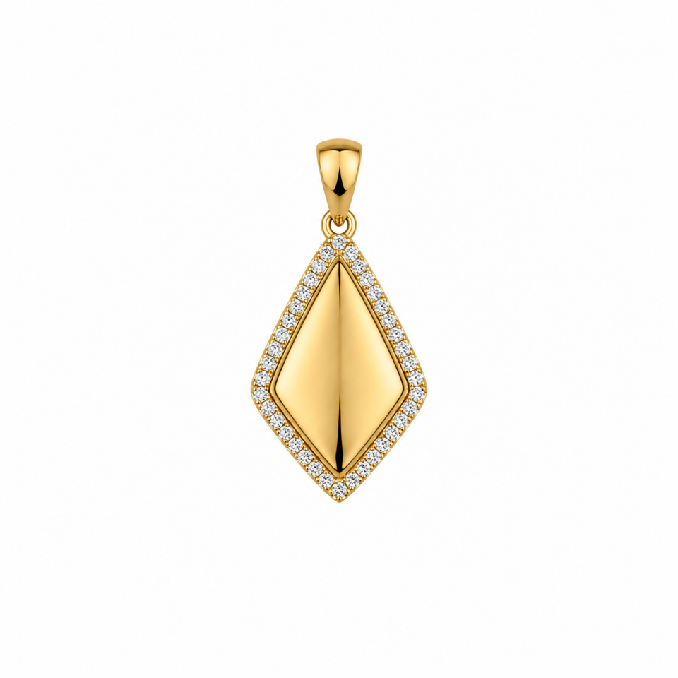 Geometrik Charm Kolye Ucu