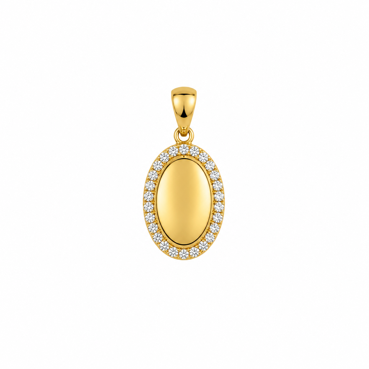 Oval Charm Kolye Ucu