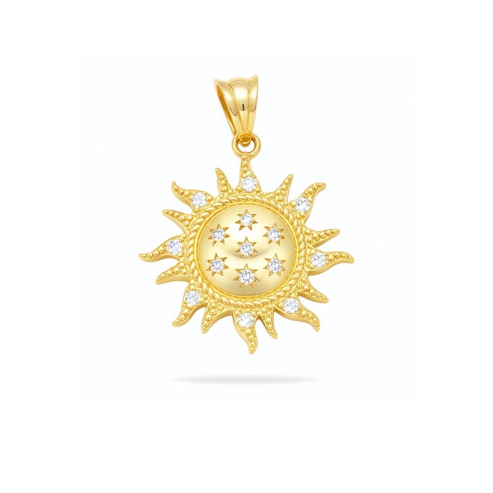 Güneş Kolye Ucu