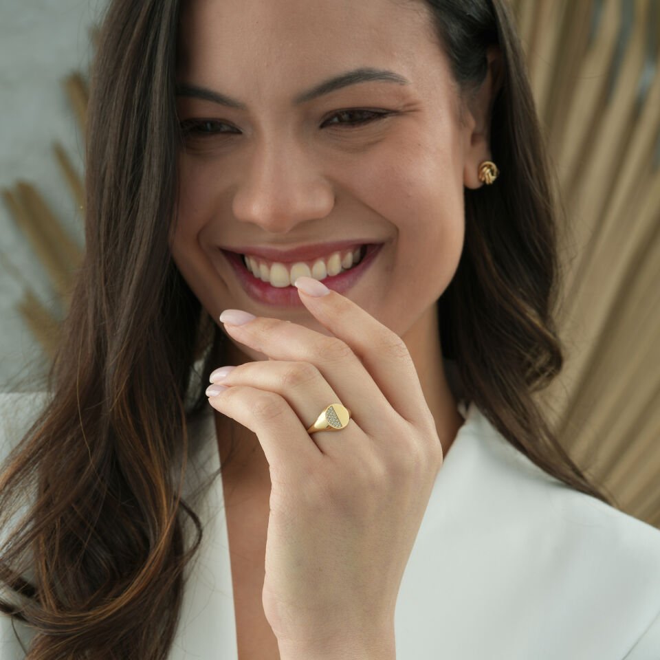 Taşlı Şovalye Yüzük