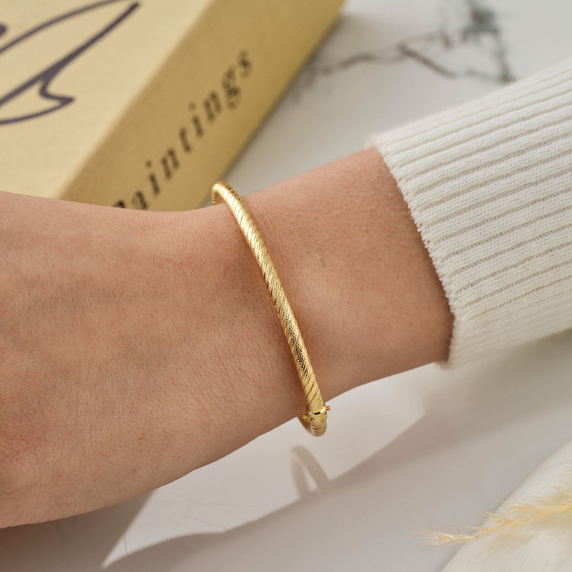 Mat Desenli Kelepçe