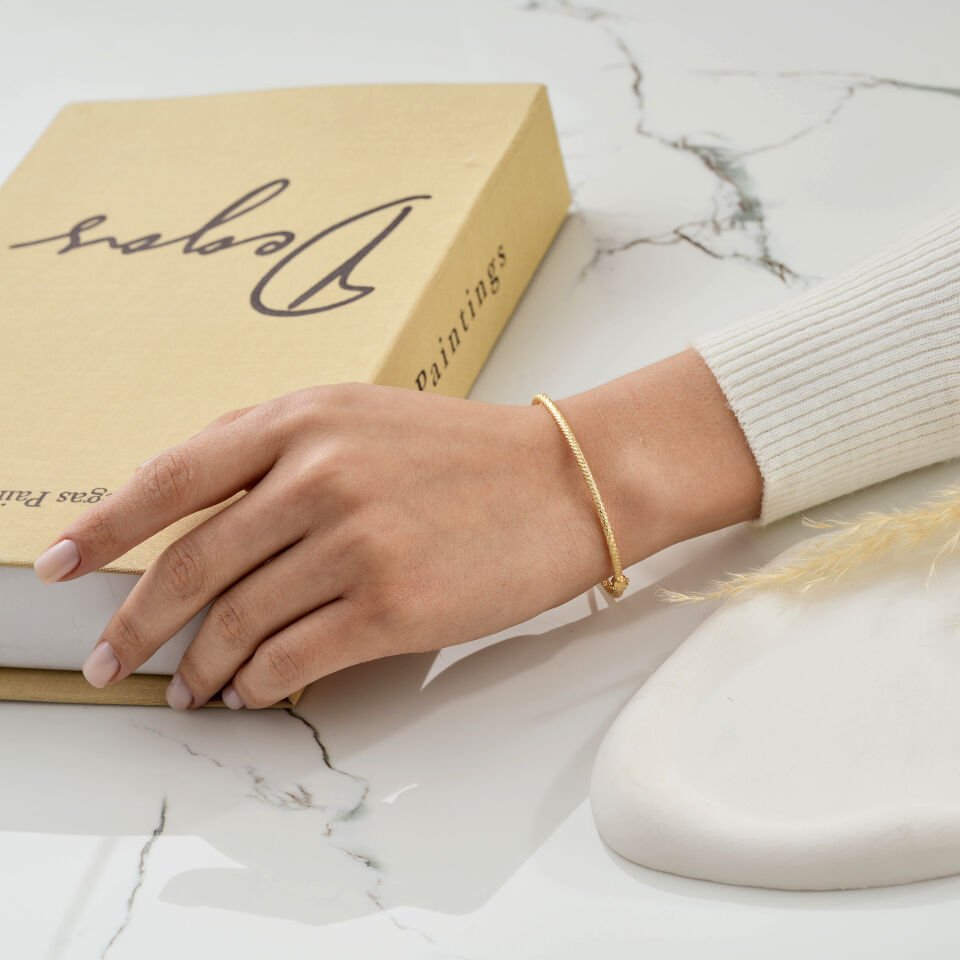 Desenli Işıltılı Kelepçe