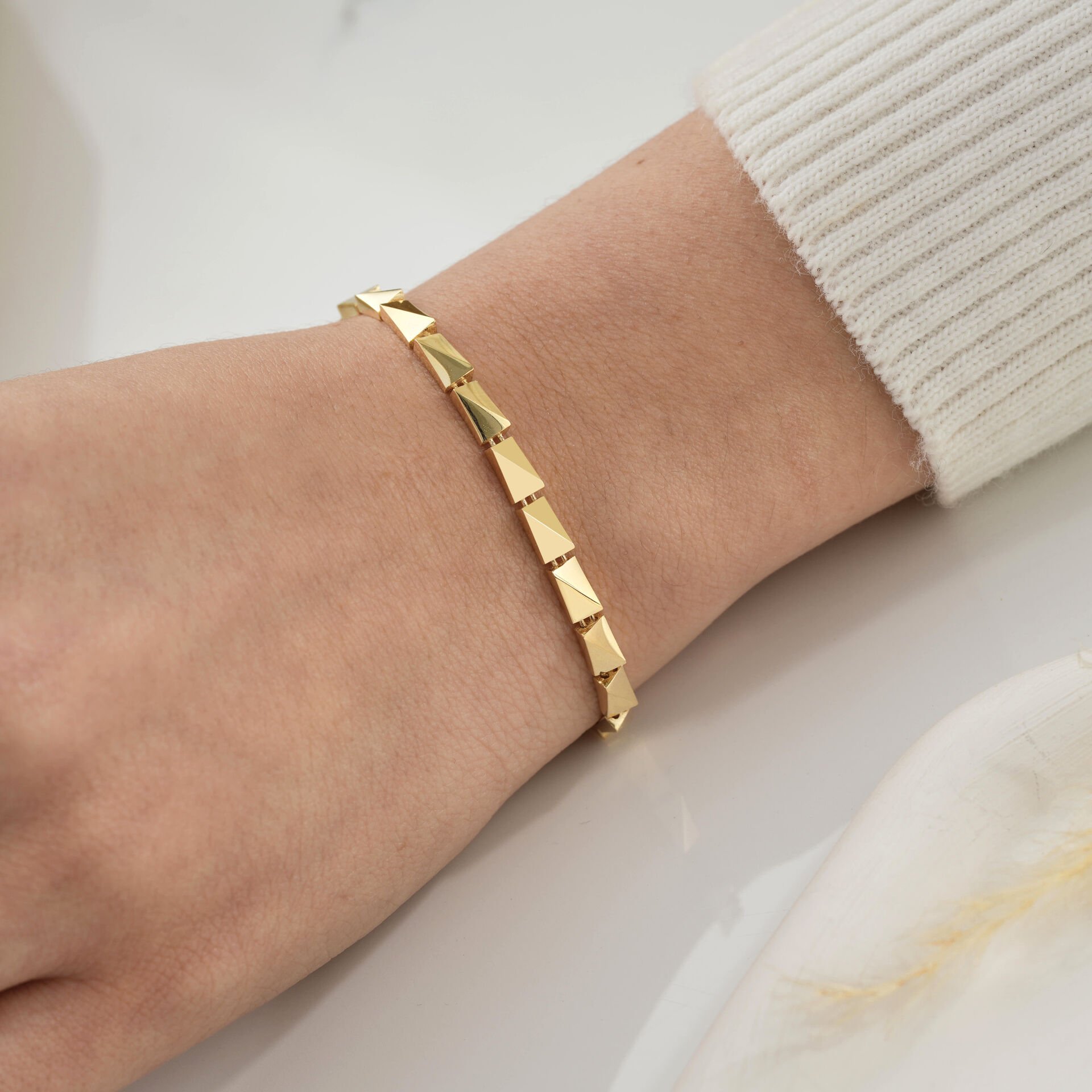 Kristal Kesme Bileklik