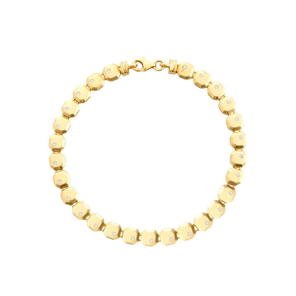 Kare Taşlı Bileklik