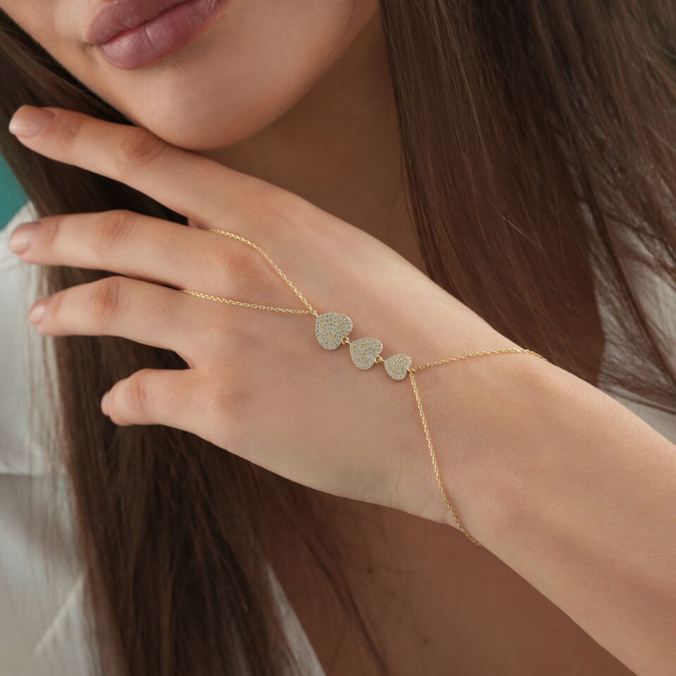 Taşlı Kalp Sıralı Şahmaran