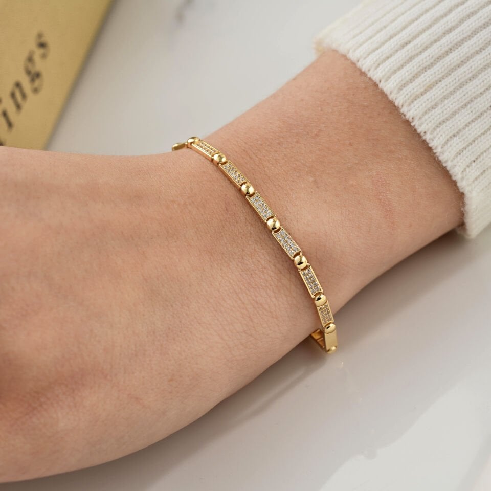 Taşlı Dizayn Bileklik