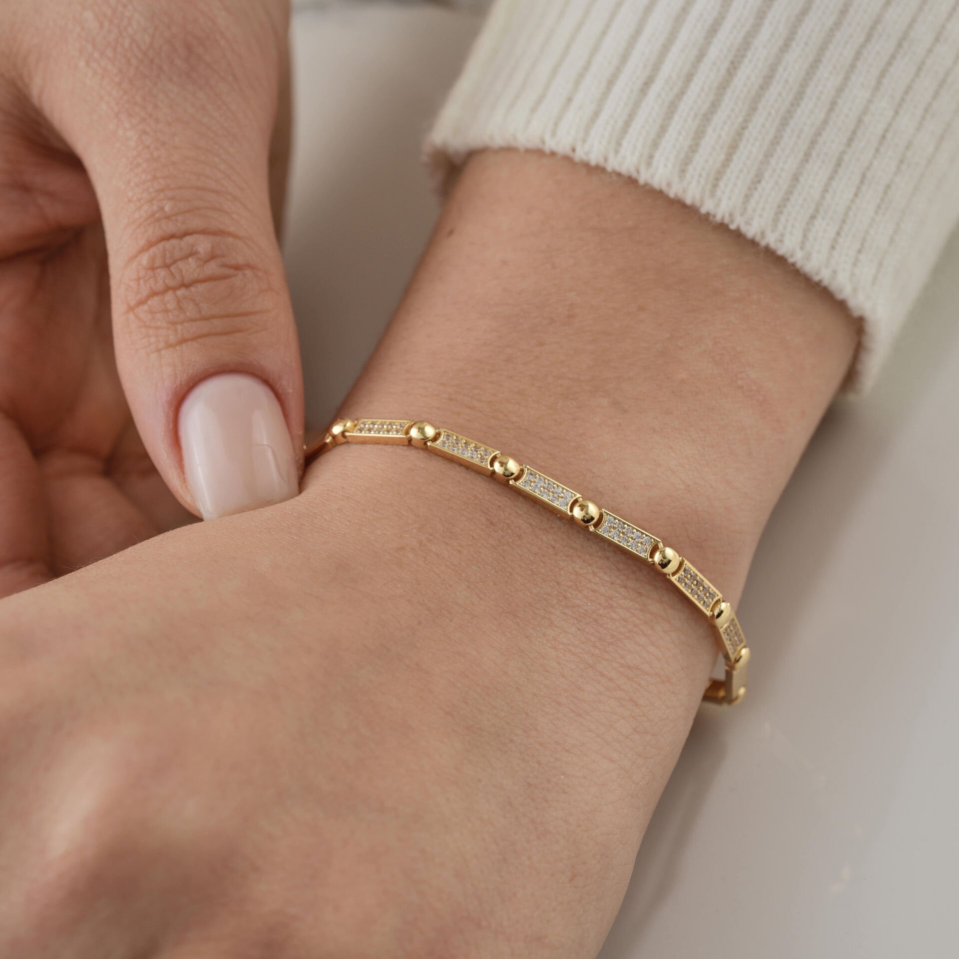 Taşlı Dizayn Bileklik