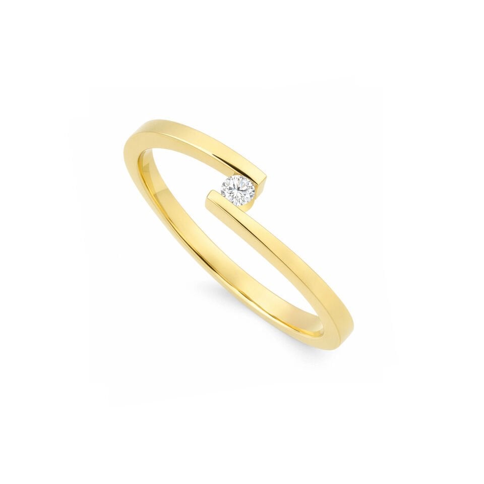 Tek Taş Tasarım Yüzük