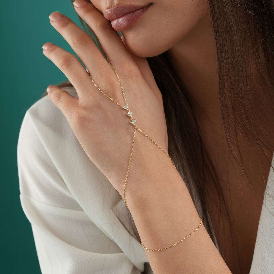 Üçgen Sıralı Taşlı Şahmaran