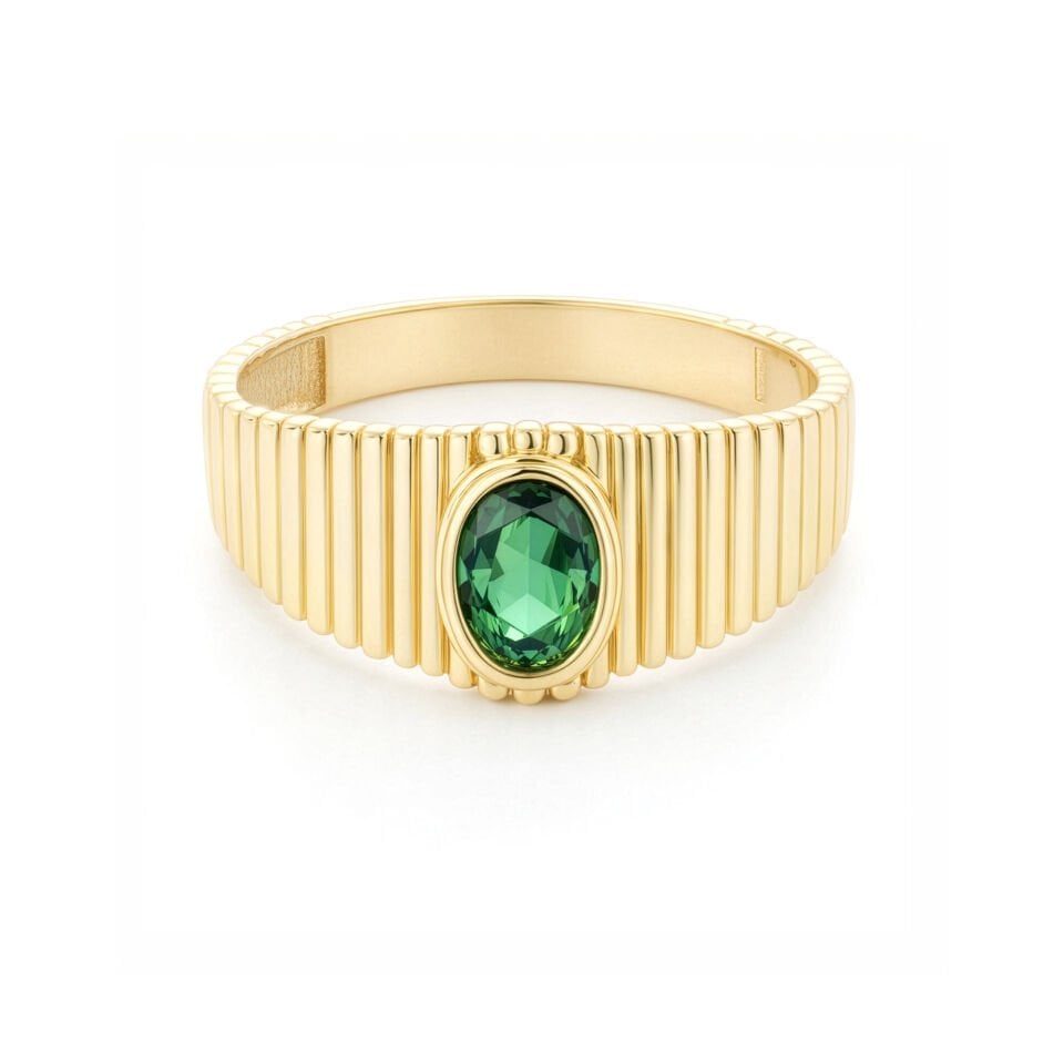 Renkli Ruffles Yüzük