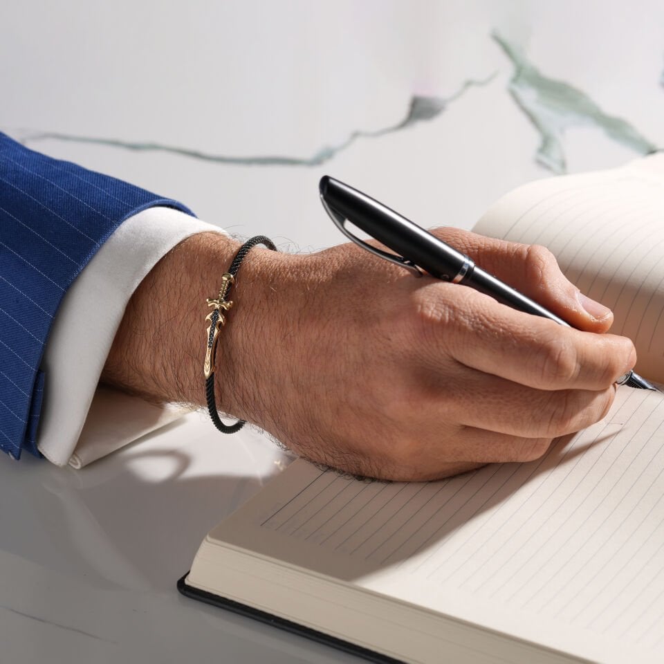 Kılıç Taşlı Erkek Bileklik