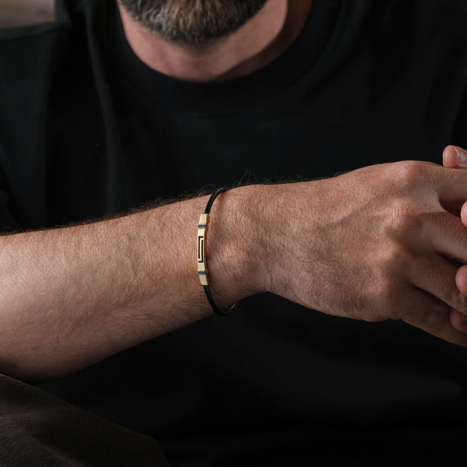 Taşlı Izgara Bileklik