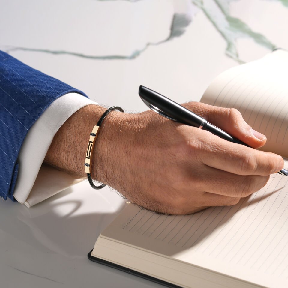 Taşlı Izgara Bileklik