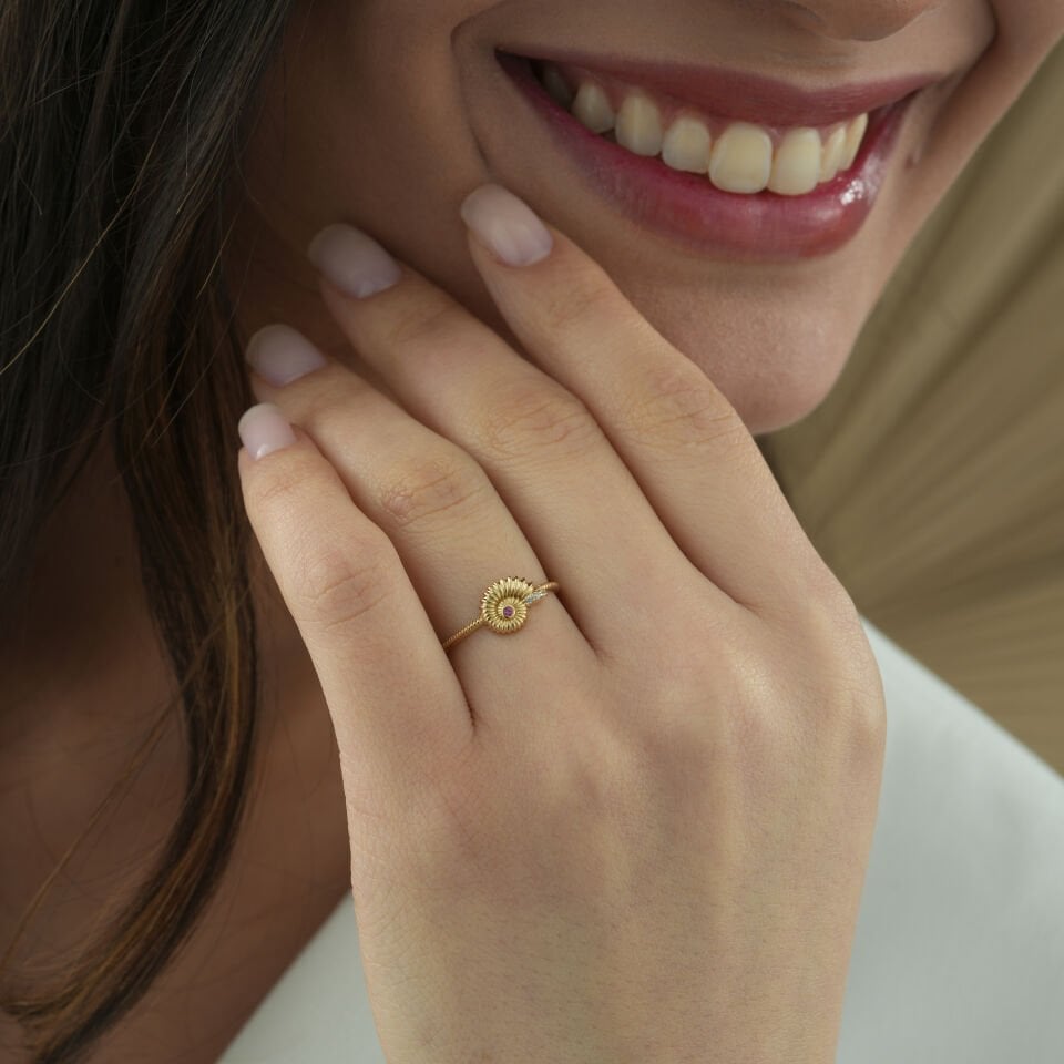 Deniz Kabuğu Yüzük