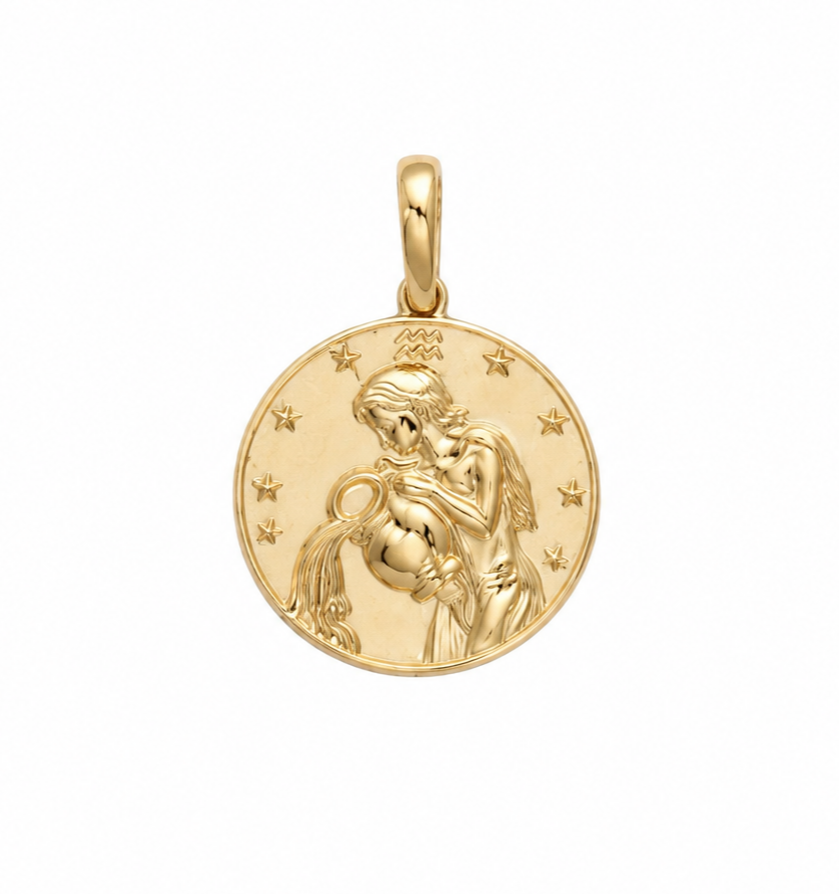 Kova Burç Kolye Ucu Charm