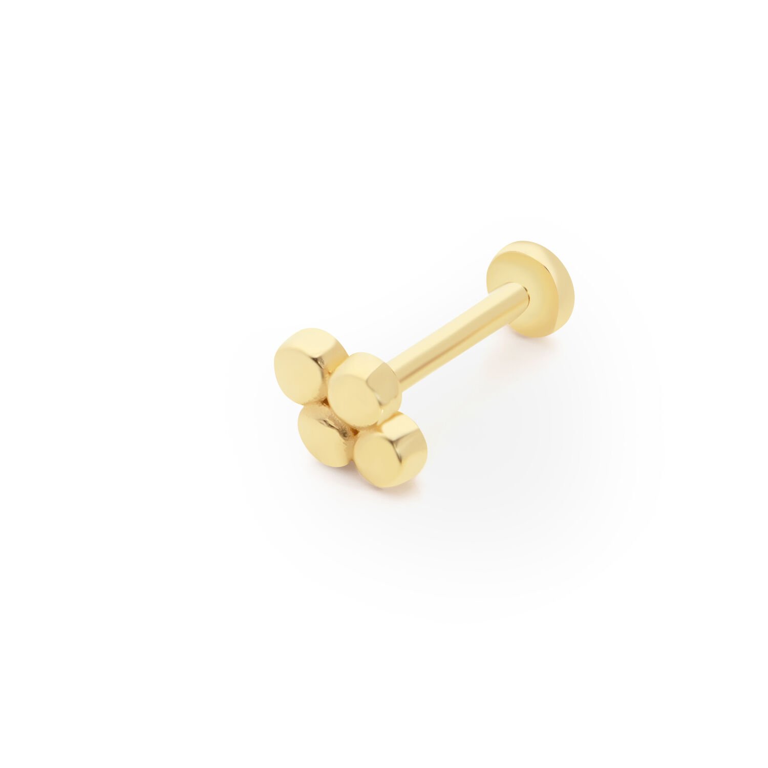 Minimal Tragus Altın Piercing