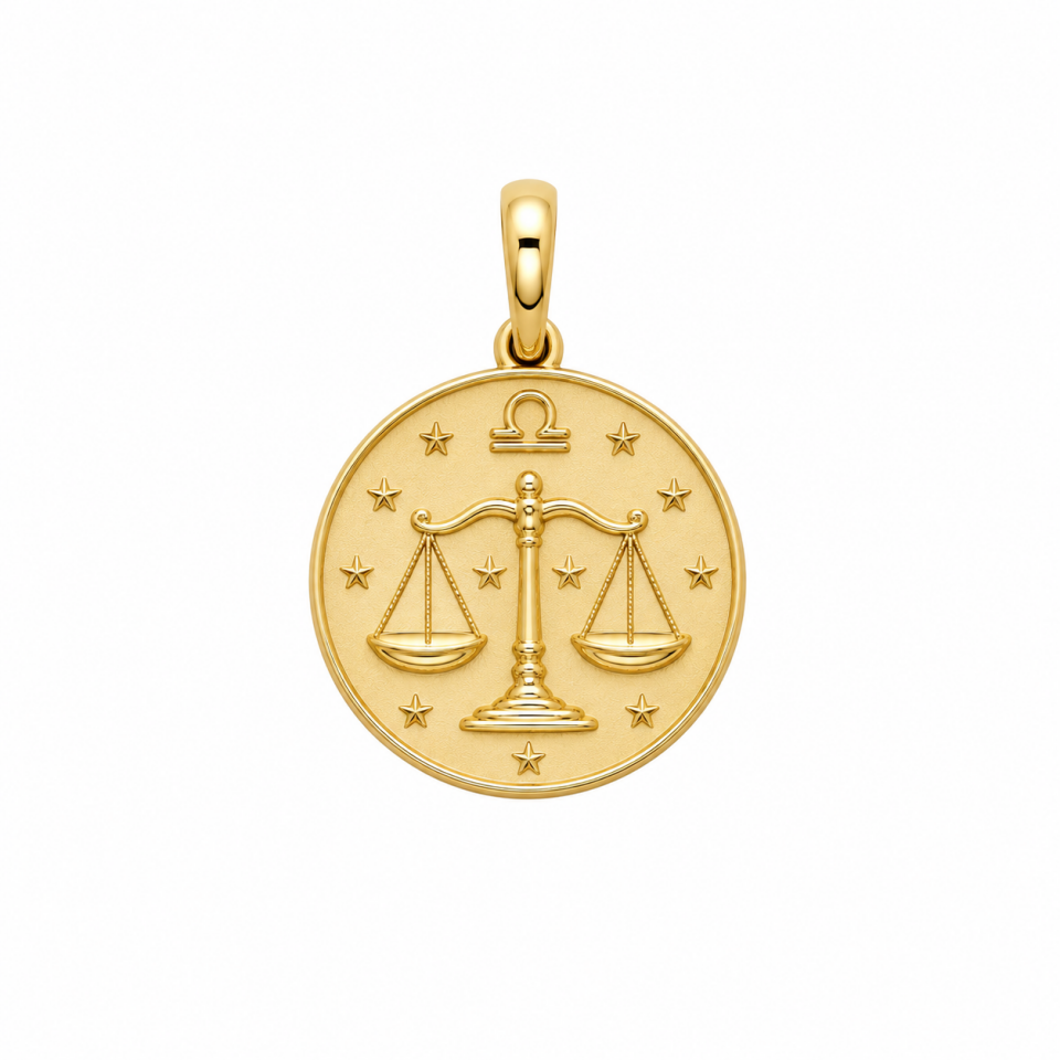 Terazi Burç Kolye Ucu Charm