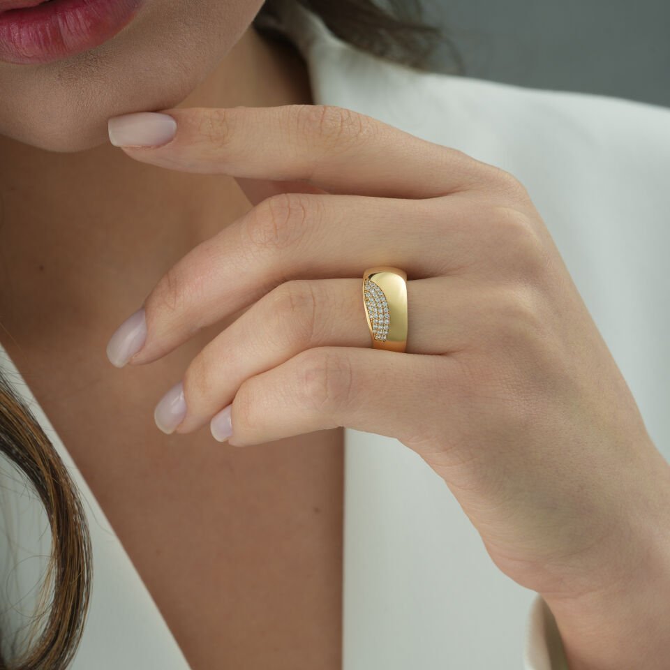 Taşlı Fantezi Yüzük