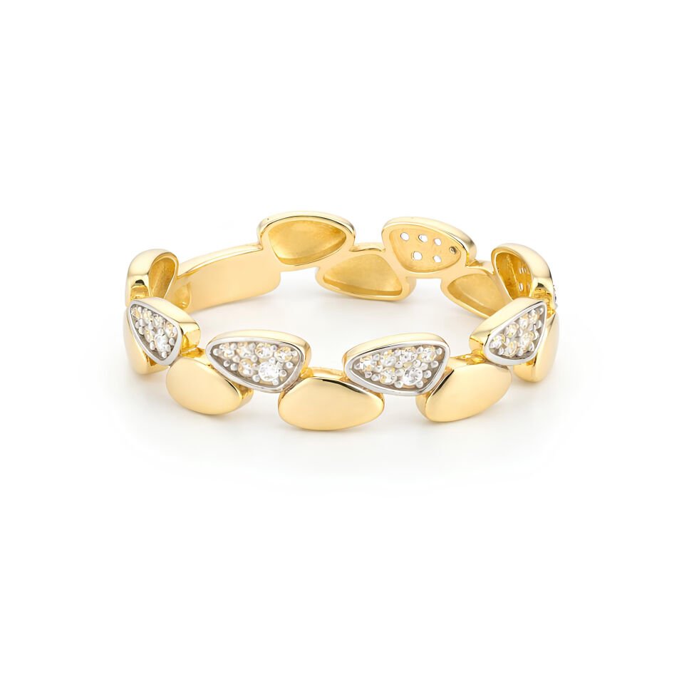 Taşlı Tasarım Yüzük