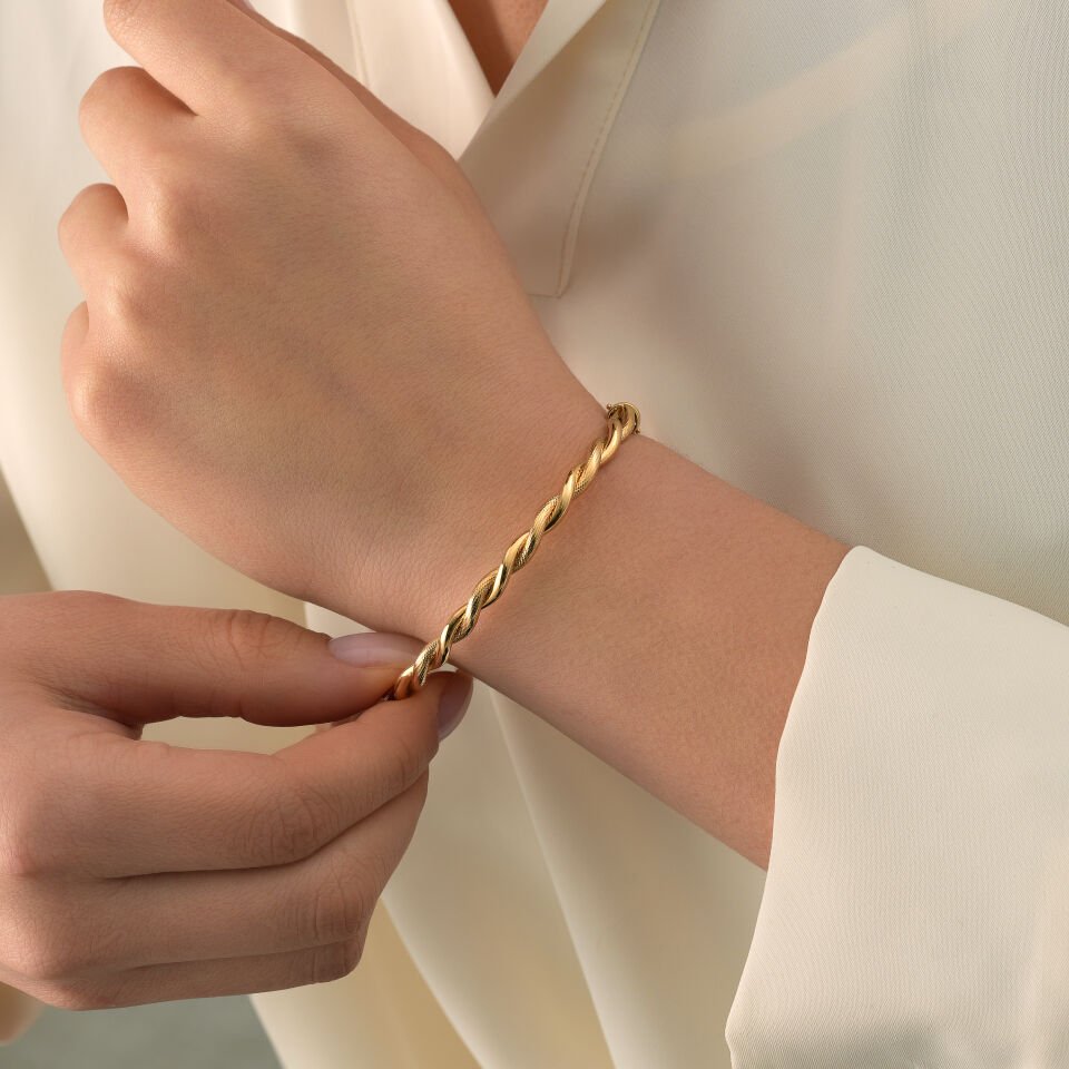 Desenli Burgu Kelepçe