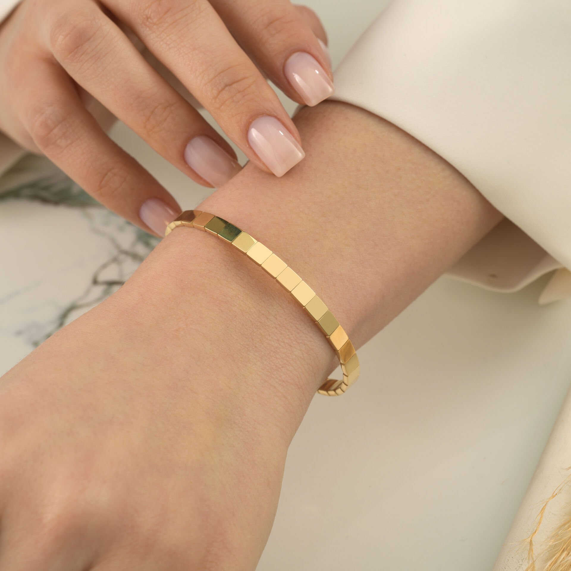 Kare Mozaik Kelepçe