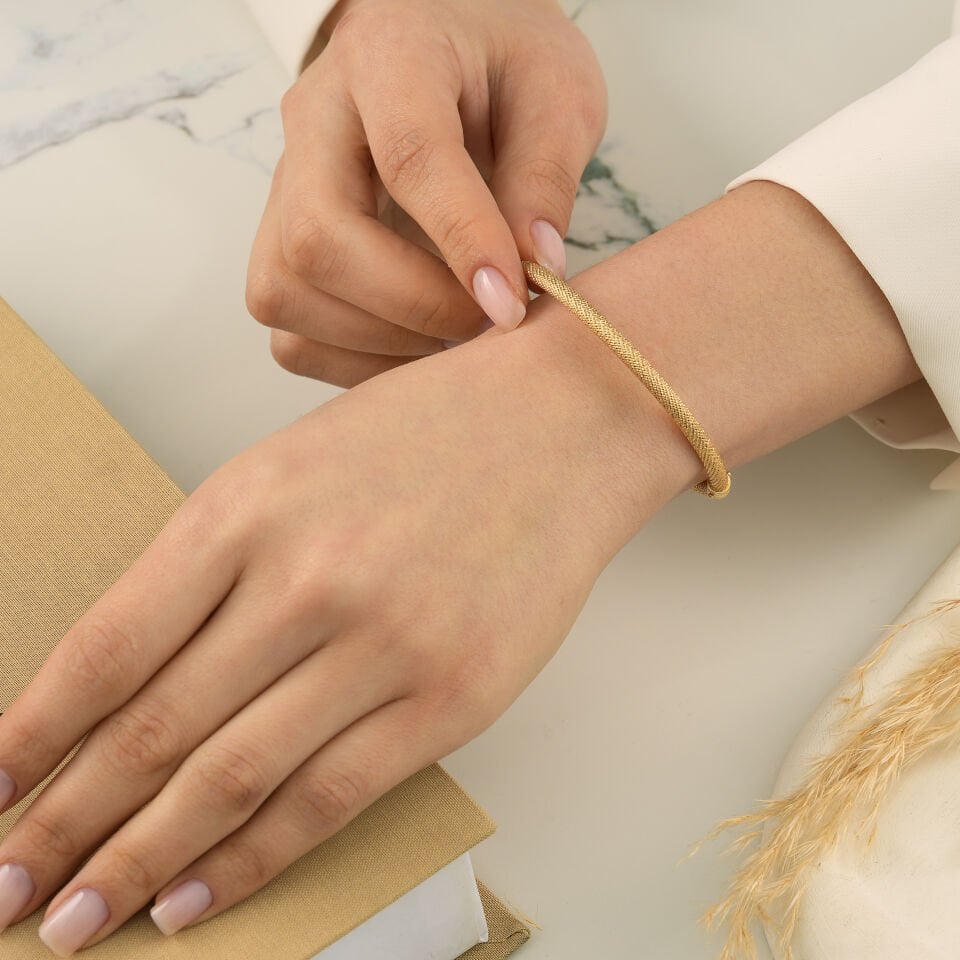 Simli Sateen Kelepçe