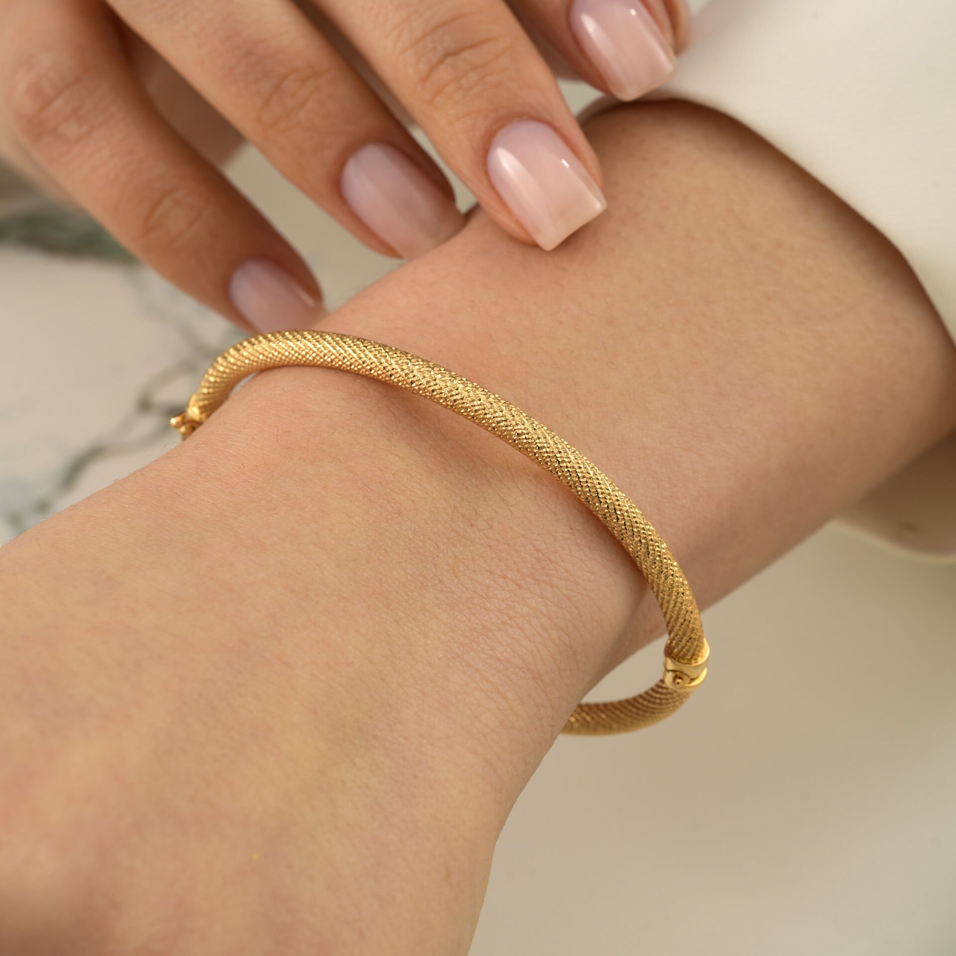 Simli Sateen Kelepçe