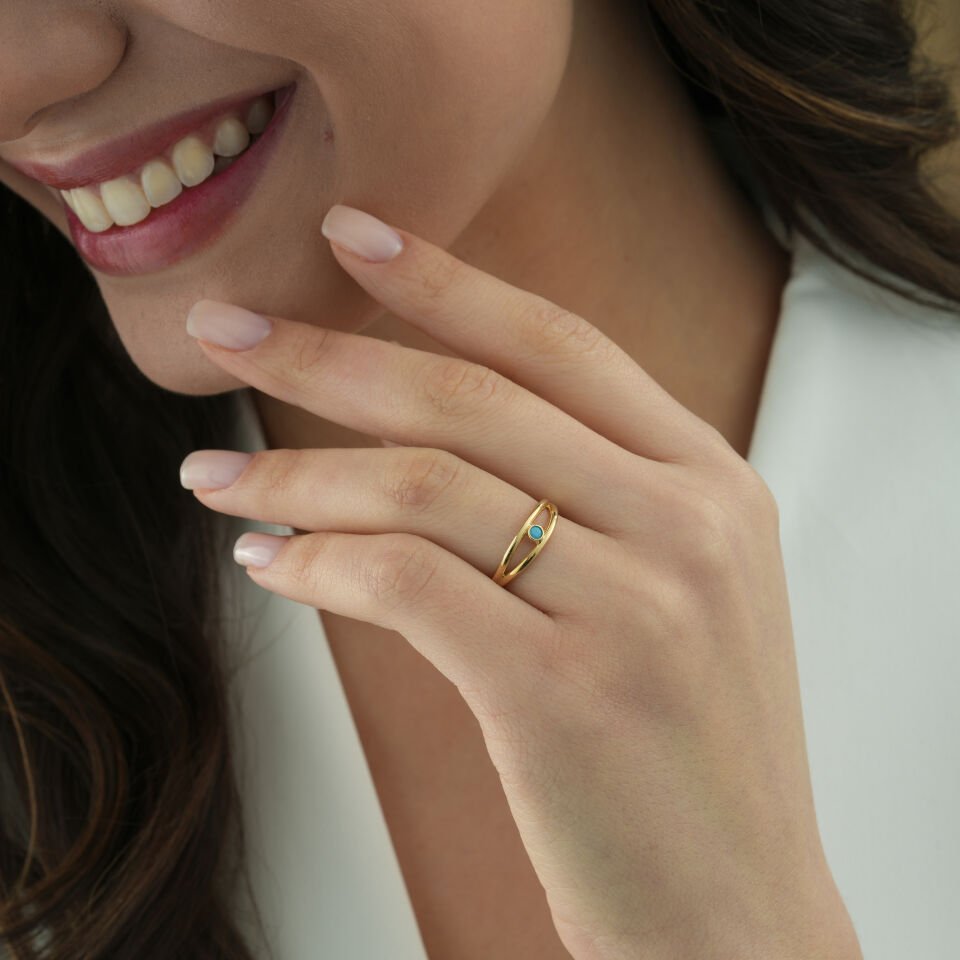 Firuze Kafes Yüzük