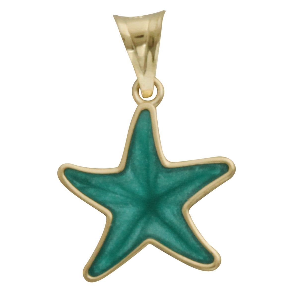 Yeşil Yıldız Kolye Ucu Charm