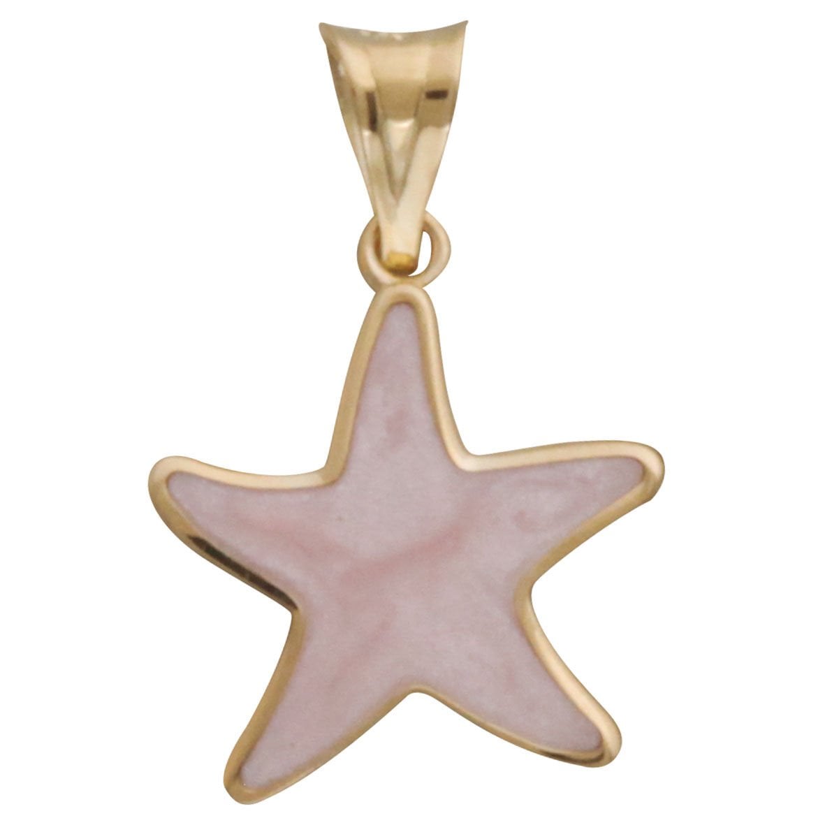 Pembe Sedefli Kolye Ucu Charm