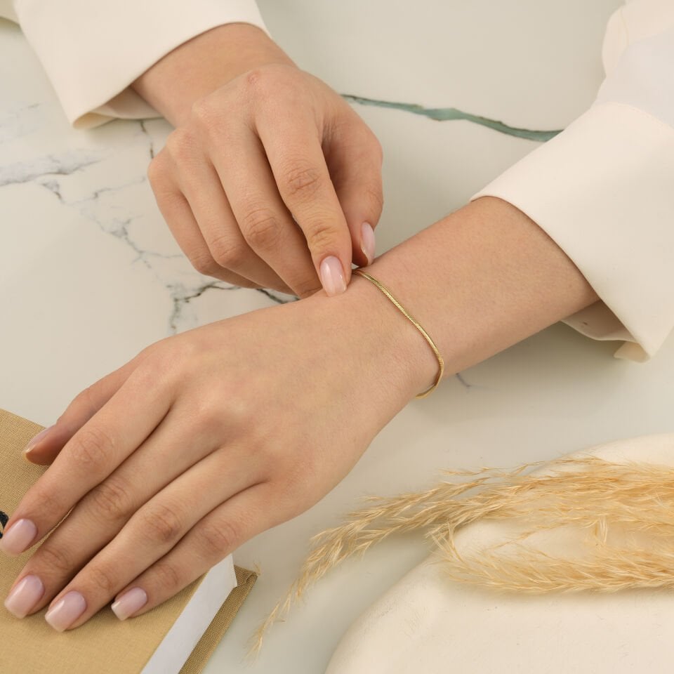 Slim Balık Sırtı Bileklik