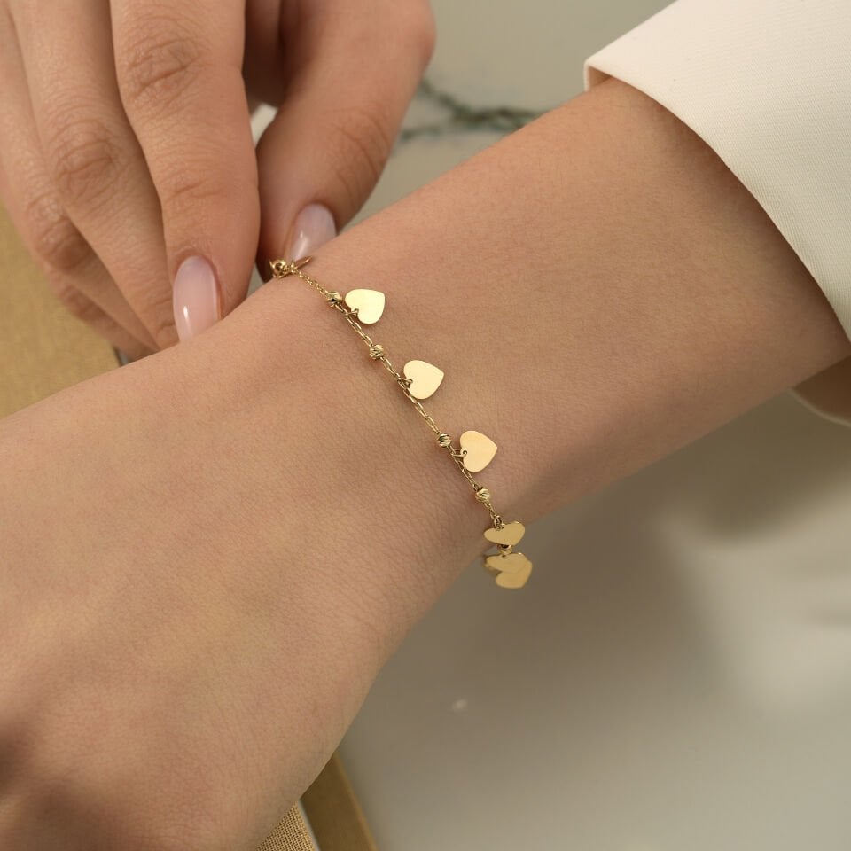 Kalp Charm Bileklik