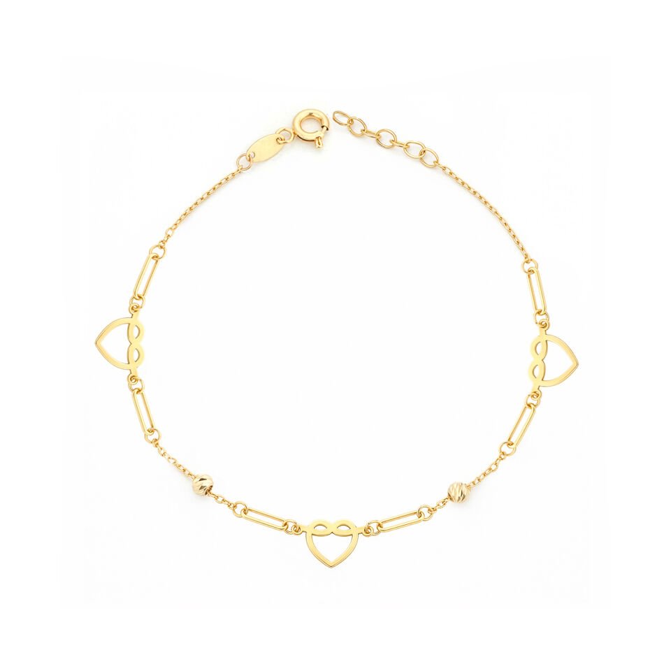 Kalp Düğüm Bileklik