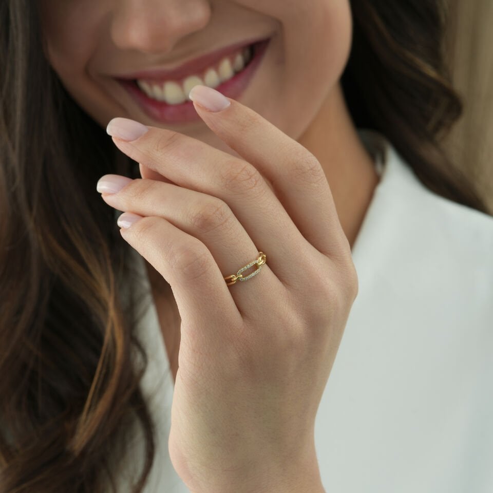 Taşlı Ataç Yüzük