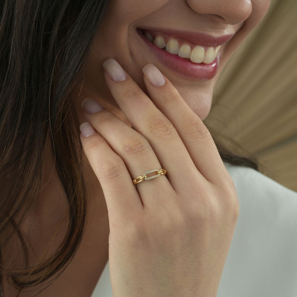 Taşlı Ataç Yüzük