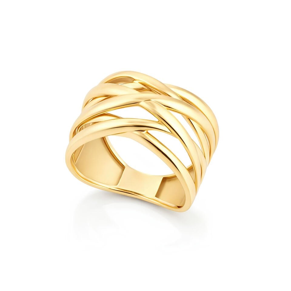 Çapraz Tasarım Yüzük