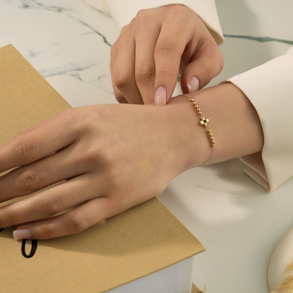 Orbit Çiçek Bileklik