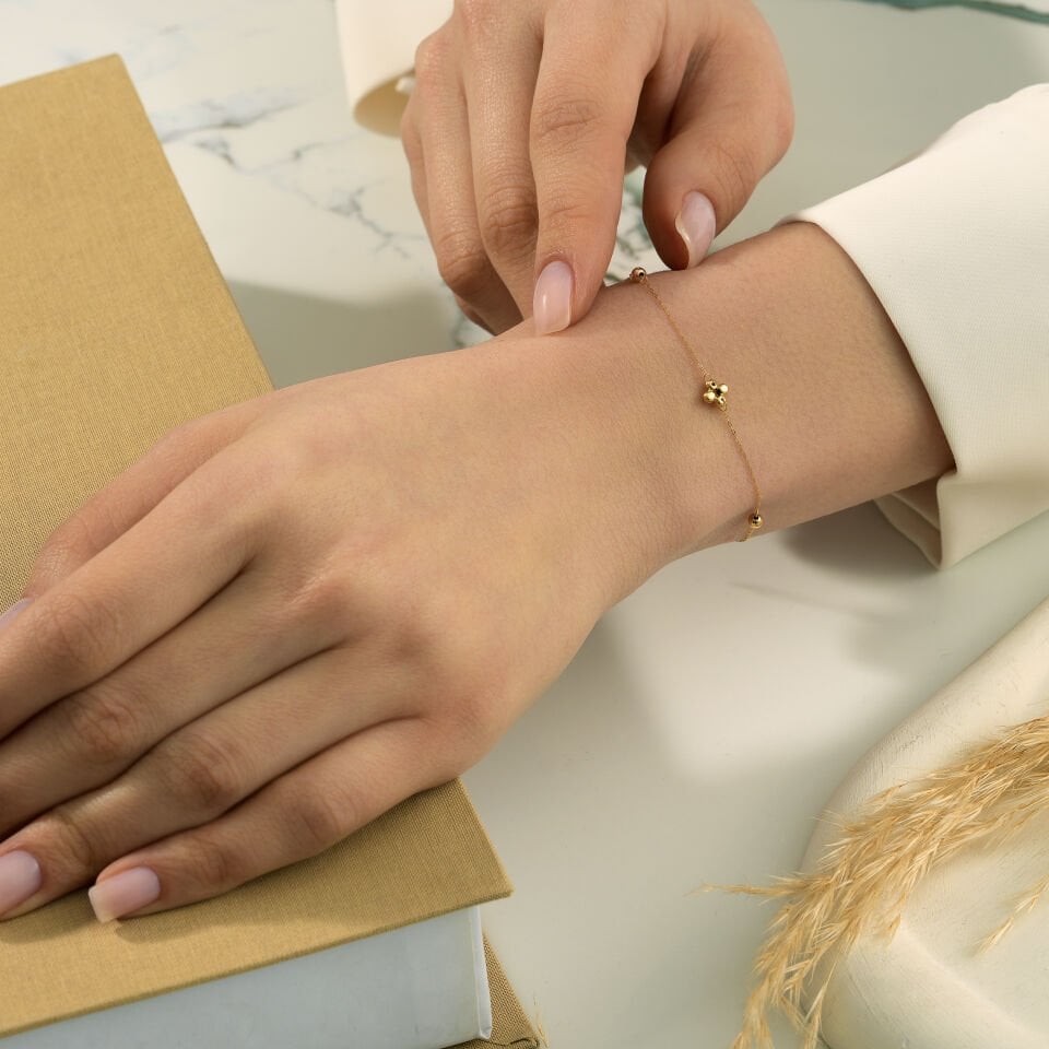 Orbit Çiçek Bileklik