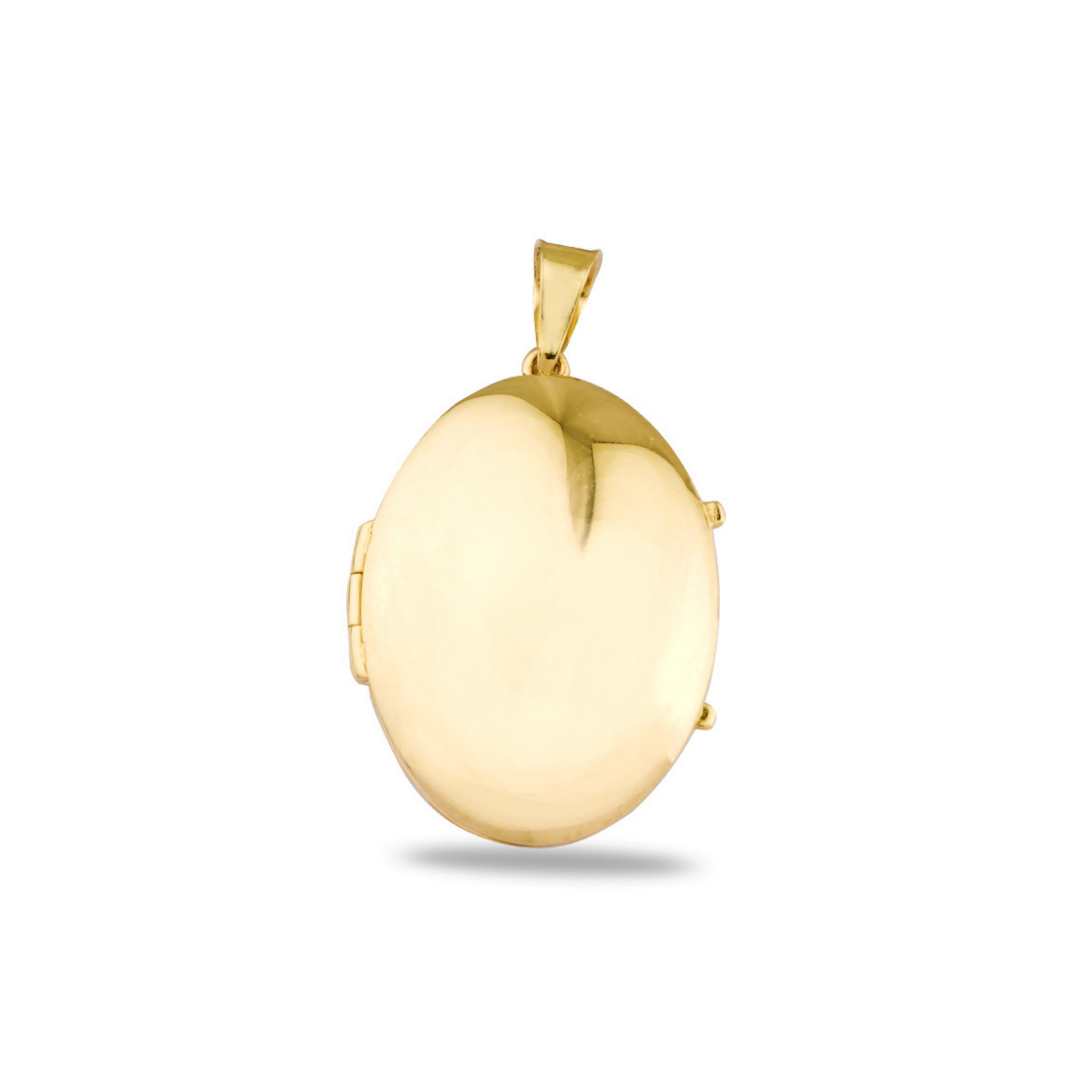 Oval Kapaklı Kolye Ucu