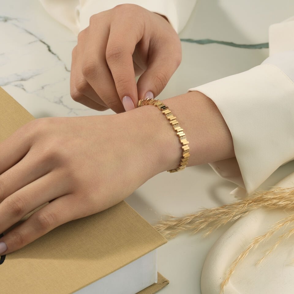 Taşlı Piano Bileklik