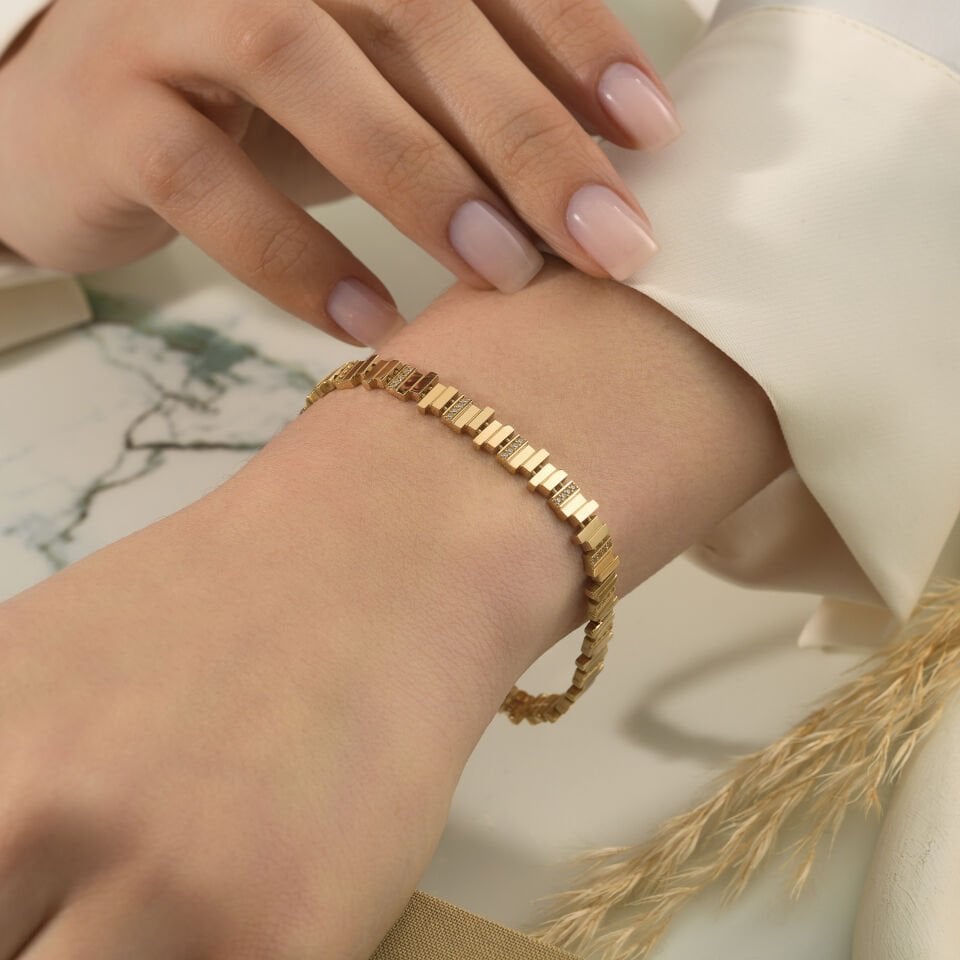 Taşlı Piano Bileklik