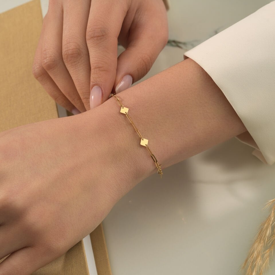 Geometrik Minimal Bileklik