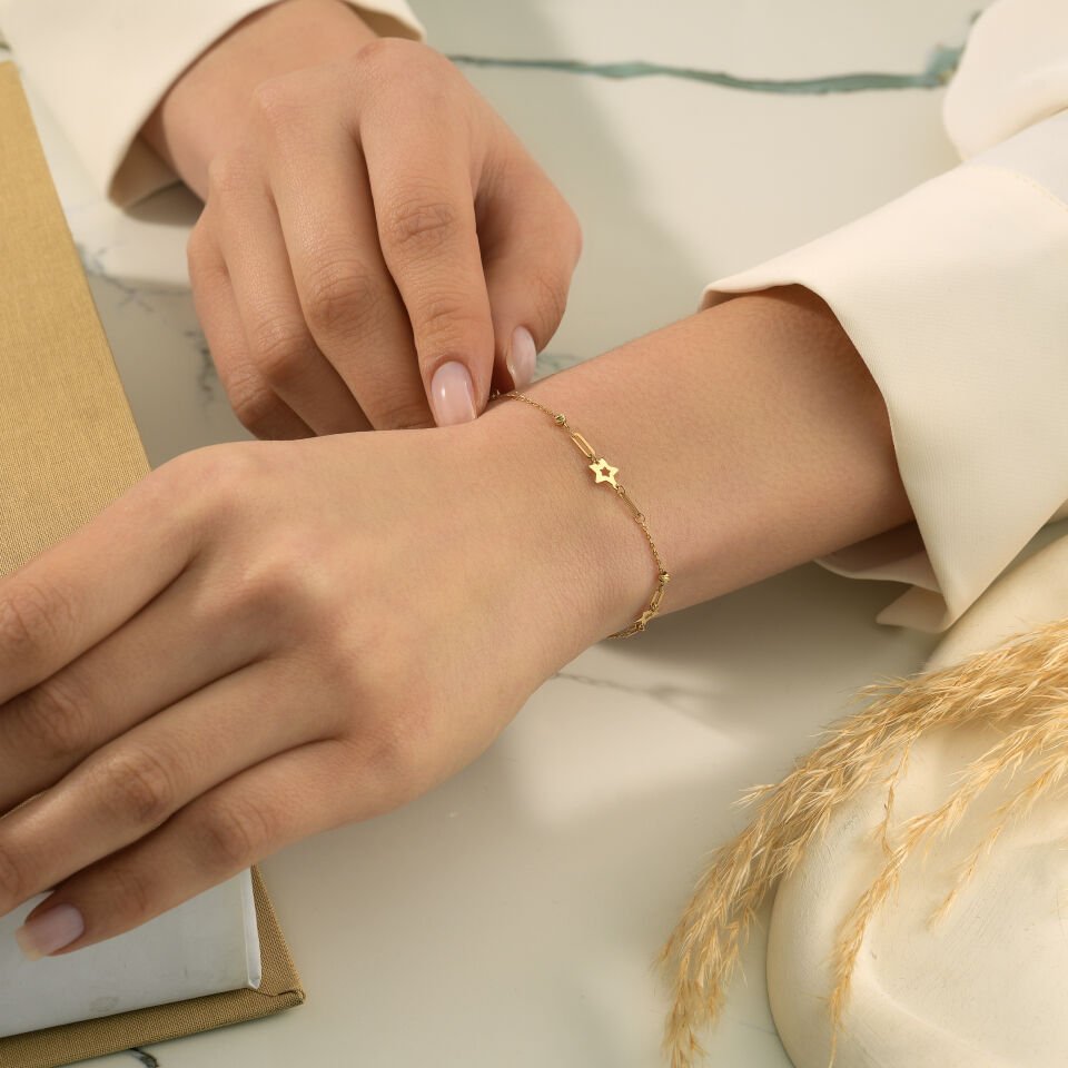 Minimal Yıldız Bileklik