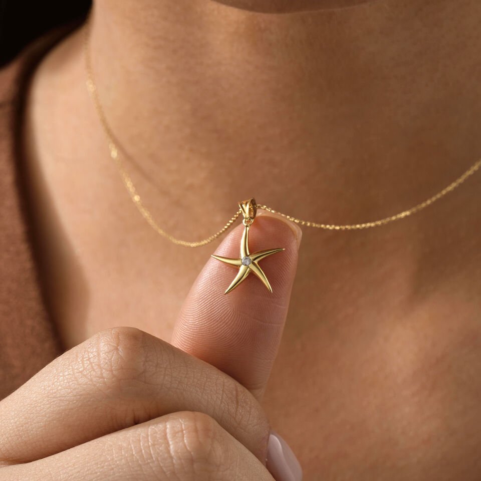 Deniz Yıldızı Kolye