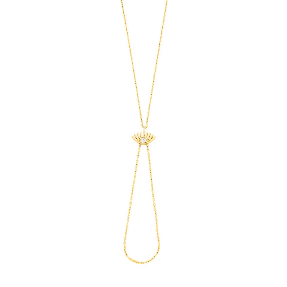 Beyaz Taşlı Kirpik Şahmaran