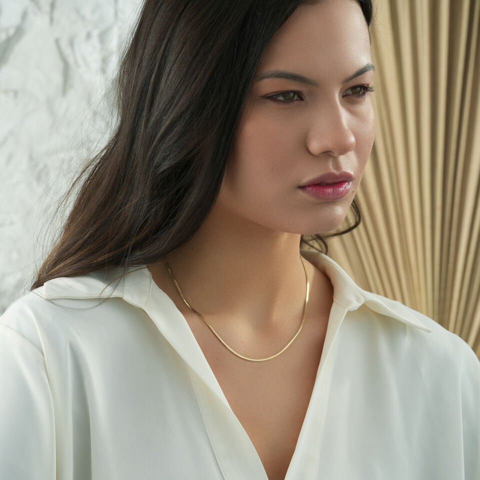 Slim Balık Sırtı Zincir