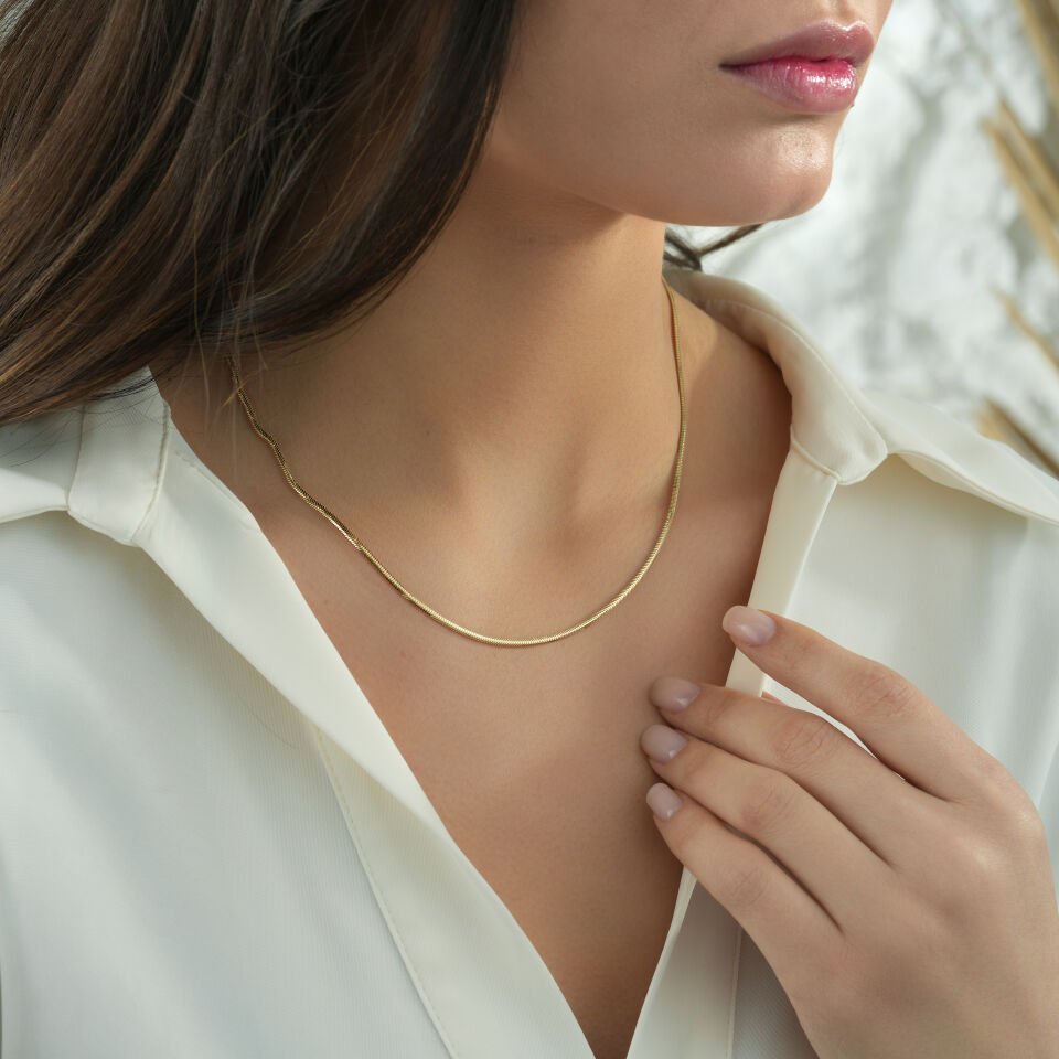 Slim Balık Sırtı Zincir