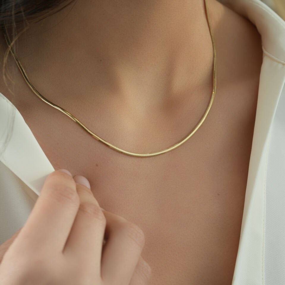 Slim Balık Sırtı Zincir