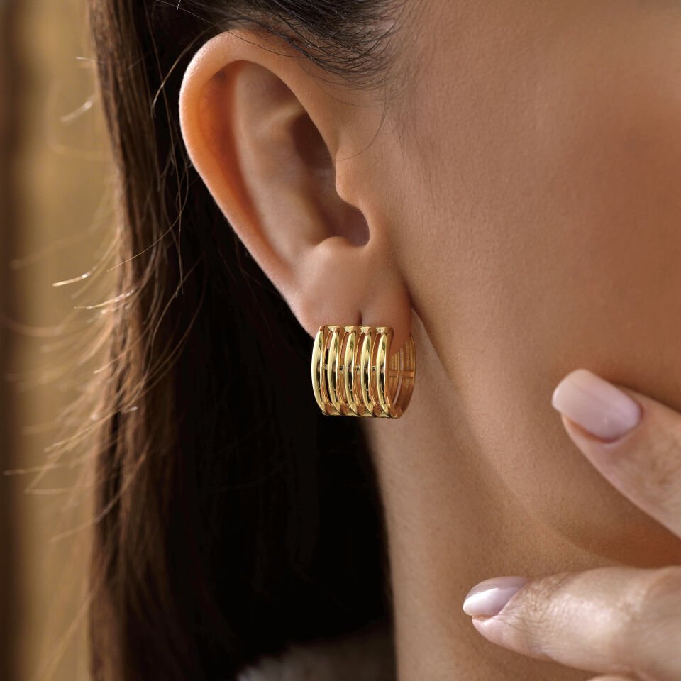 Silindir Halka Küpe