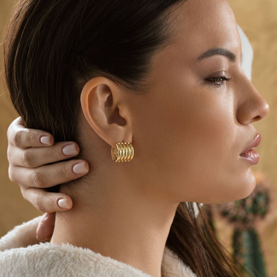 Silindir Halka Küpe